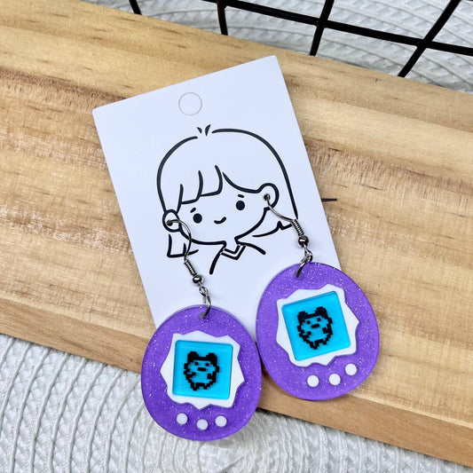 Tamagotchi Earrings