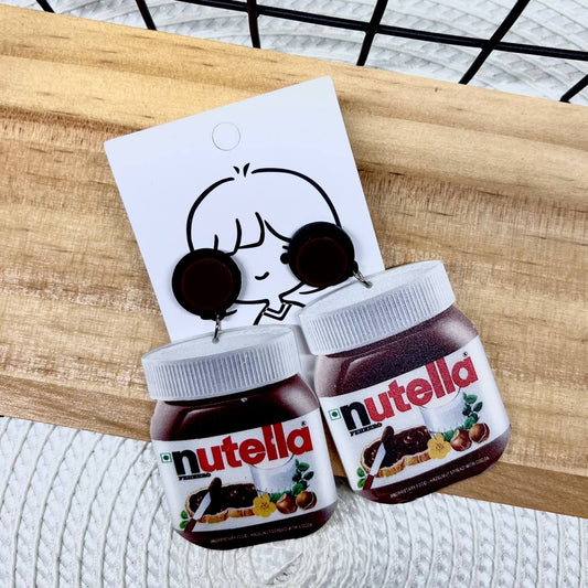 Nutella Earrings