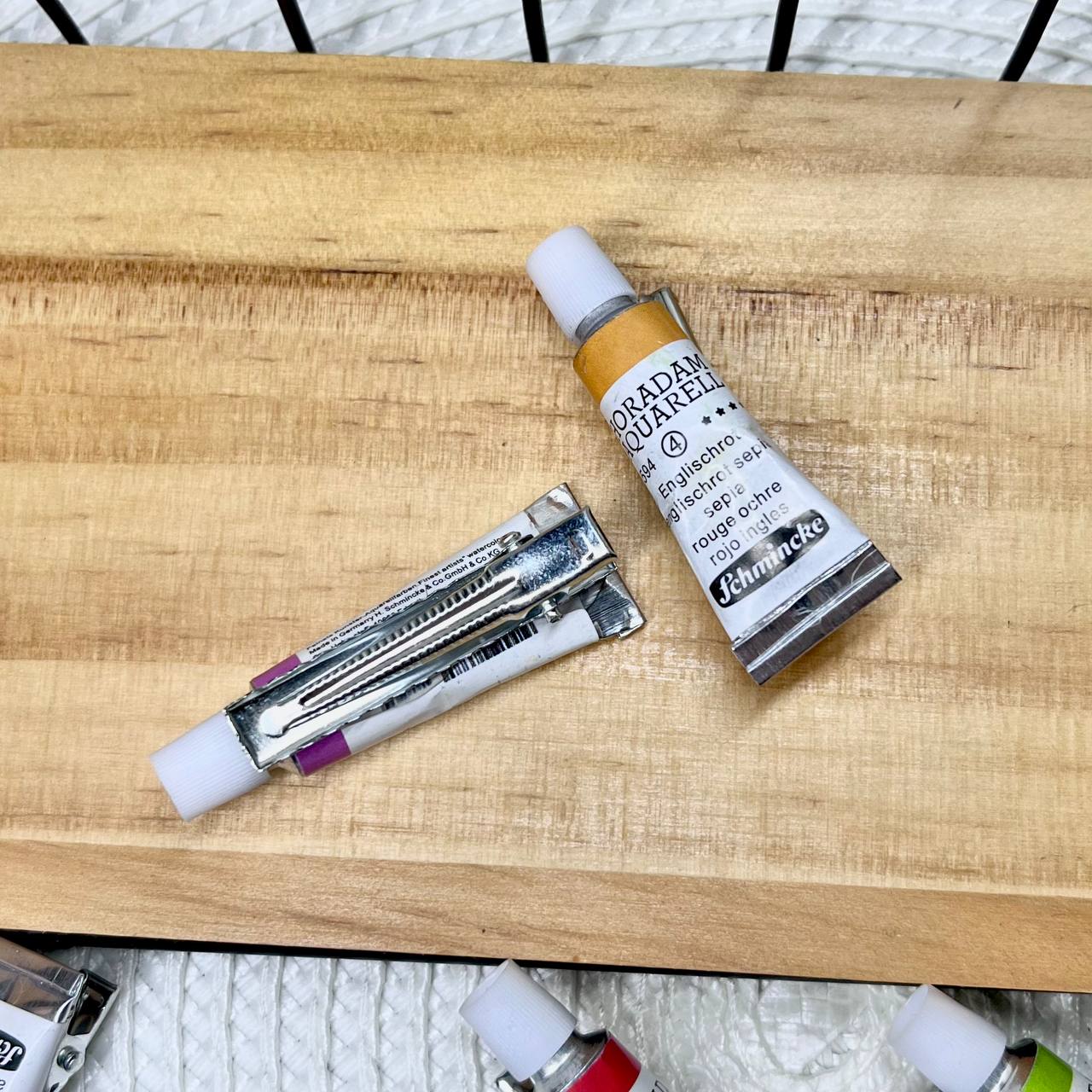 Acrylic Paint Tube Clips