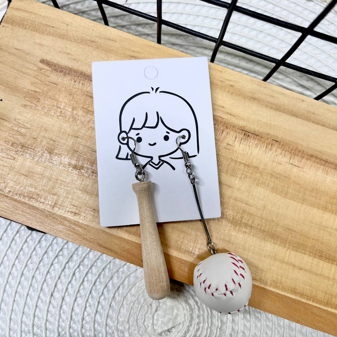 Baseball Set Earrings